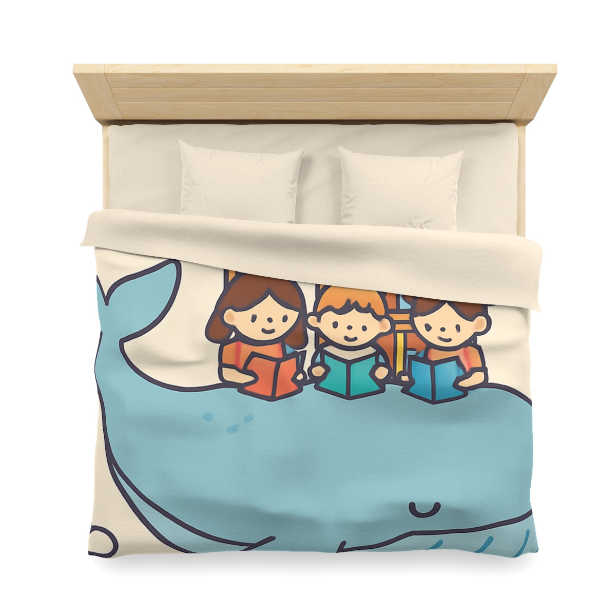 Sky Library On A Flying Whale trendy bedroom duvets