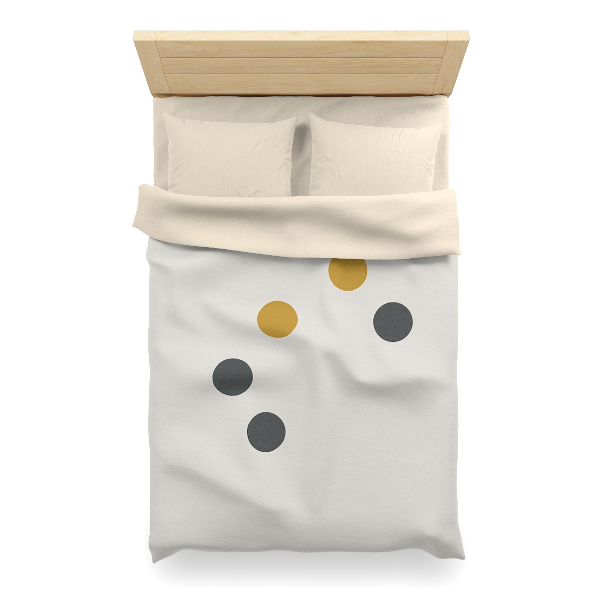 Asymmetric Dot Cluster custom duvets