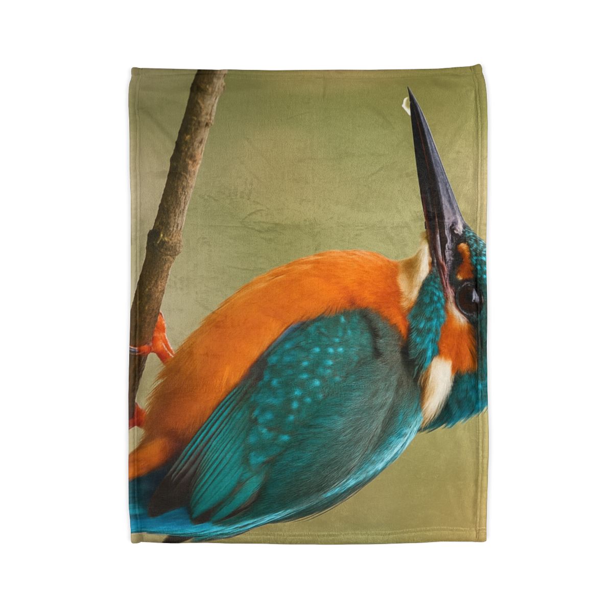 Emerald Flash Kingfisher custom blankets