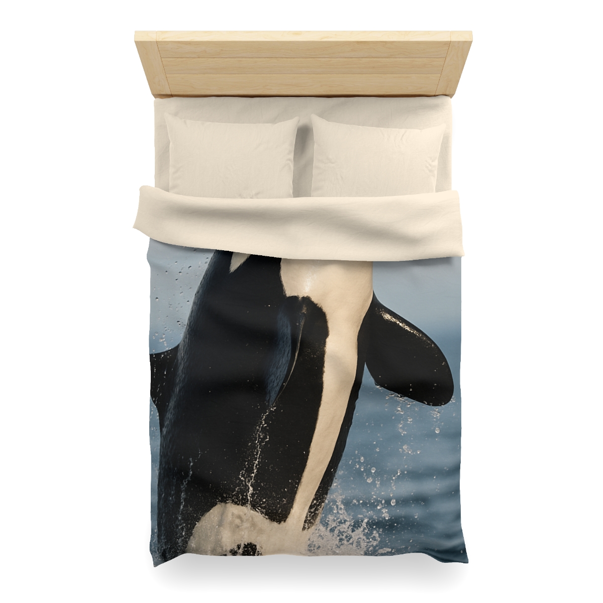 Orca Surface Symphony soft comforter duvets