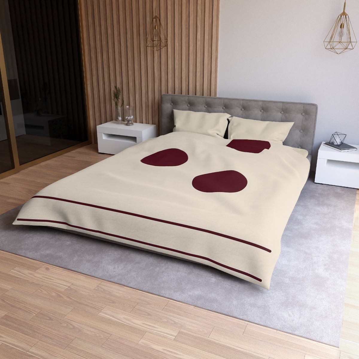 Three Point Triangle Rhythm trendy bedroom duvets