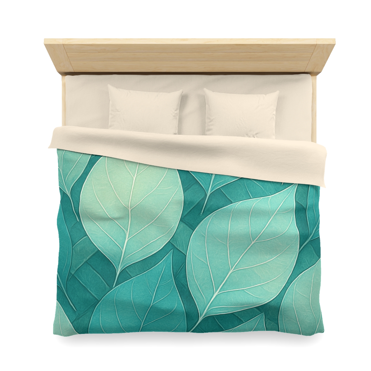 Leaf Vein Prism Weave soft comforter duvets