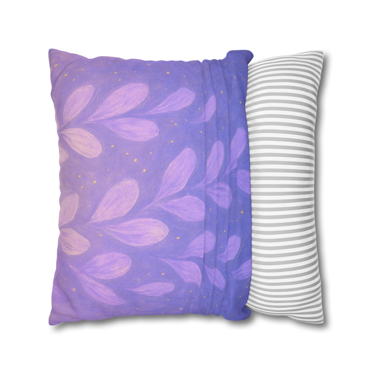 Petal Orbit Cascade personalized pillow covers