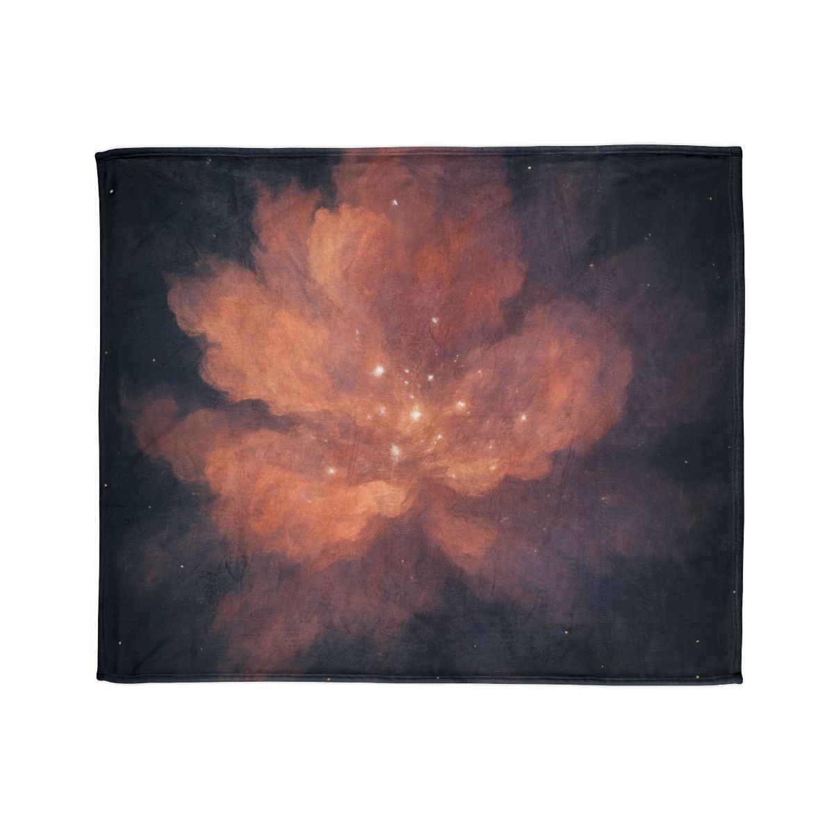 Celestial Dust Bloom decorative home blankets