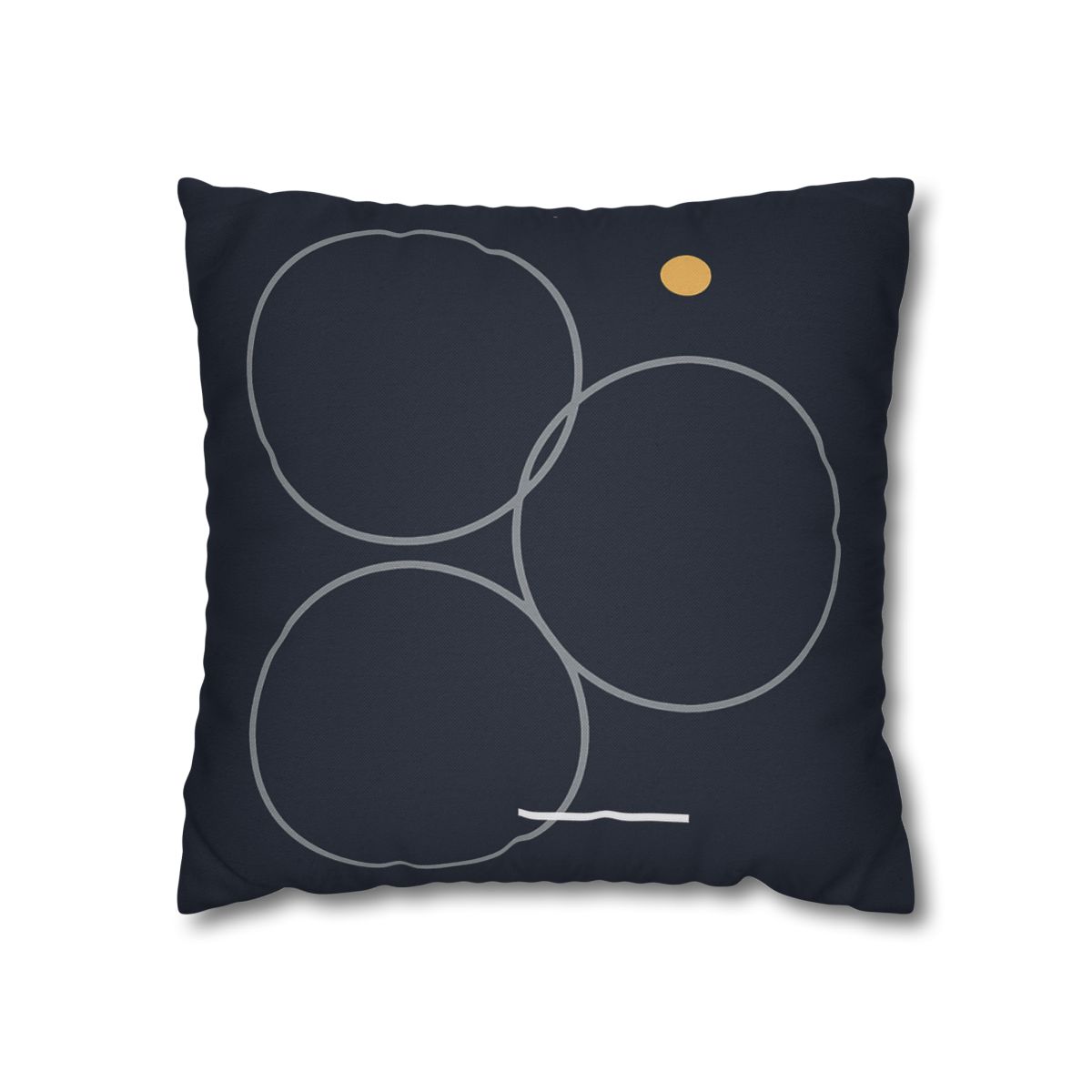 Three Rings With Shared Tangent Bar unique gift pillow cases
