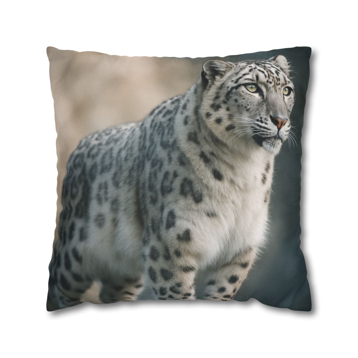 Mist Veil Snow Leopard comfortable bedding pillow covers
