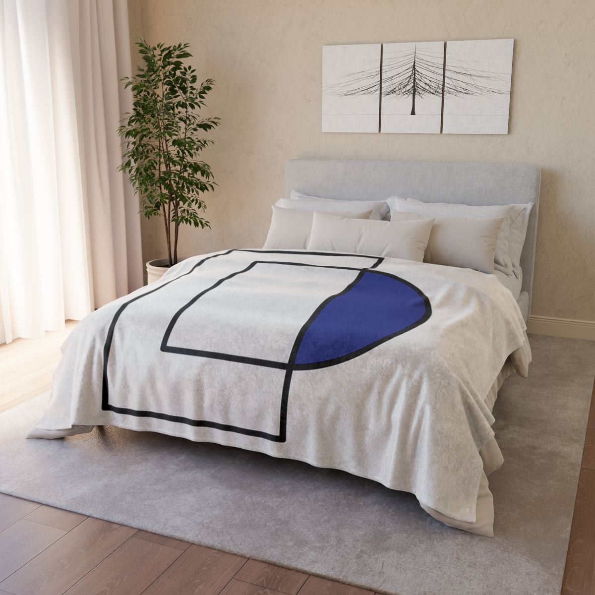 Eclipse Window Duo decorative home blankets