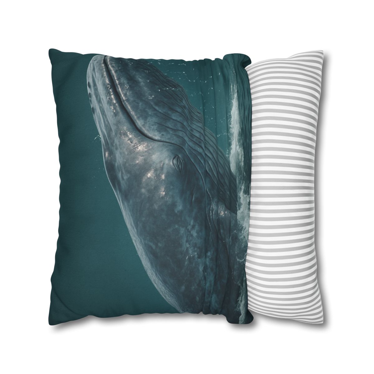 Ocean Song Blue Whale comfortable bedding pillow covers