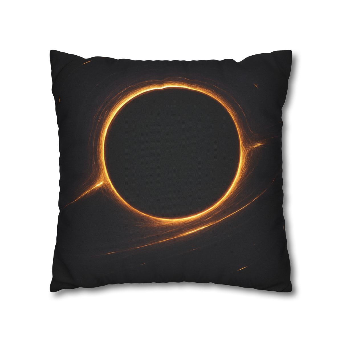 Black Hole Silhouette trendy patterned pillow cases