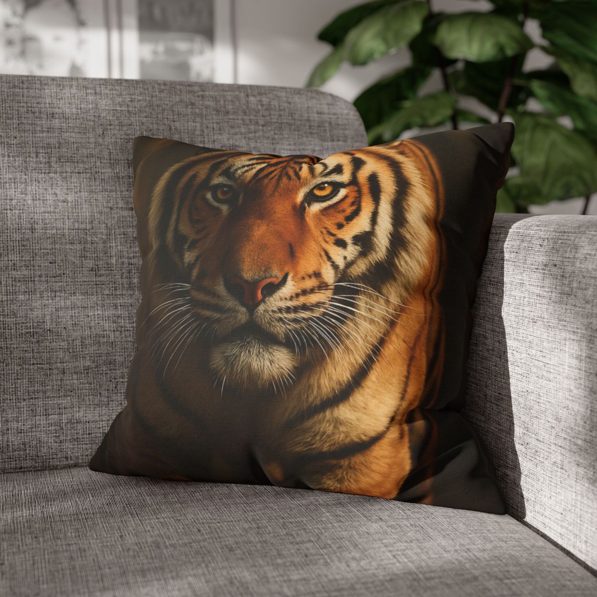 Amber Stalker Bengal Tiger designer print pillow cases