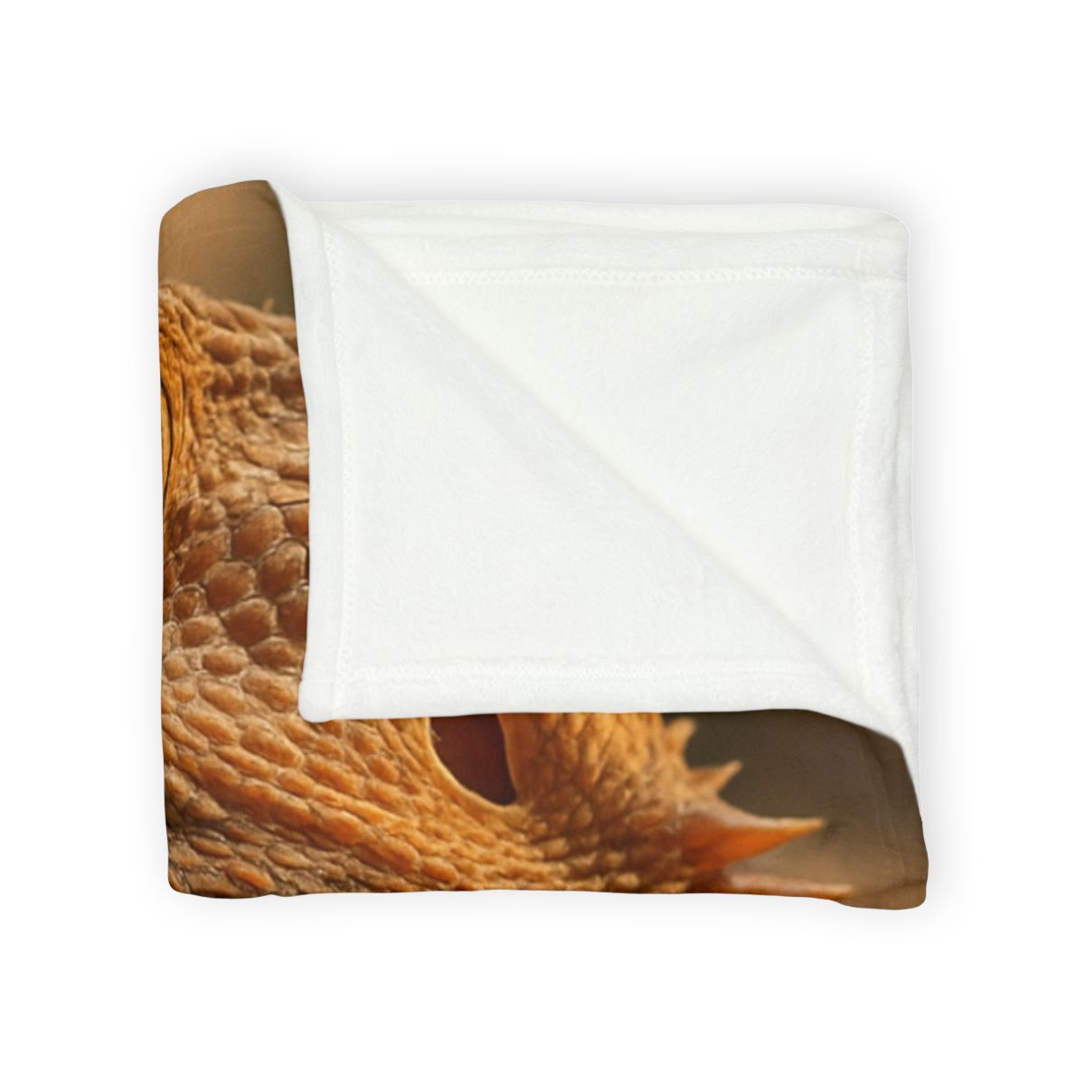 Ember Crest Bearded Dragon personalized cozy blankets