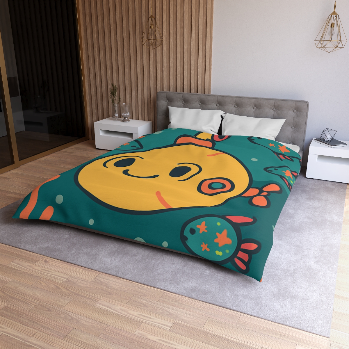 Underwater Planet Explorer Sub duvets for gifts