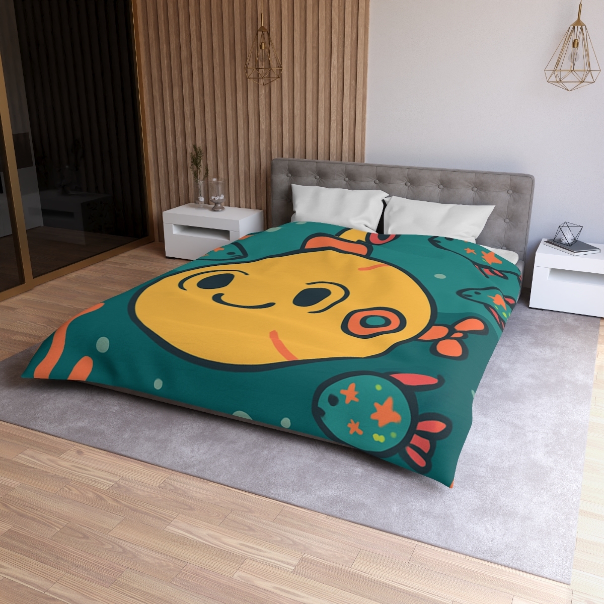 Underwater Planet Explorer Sub duvets for gifts