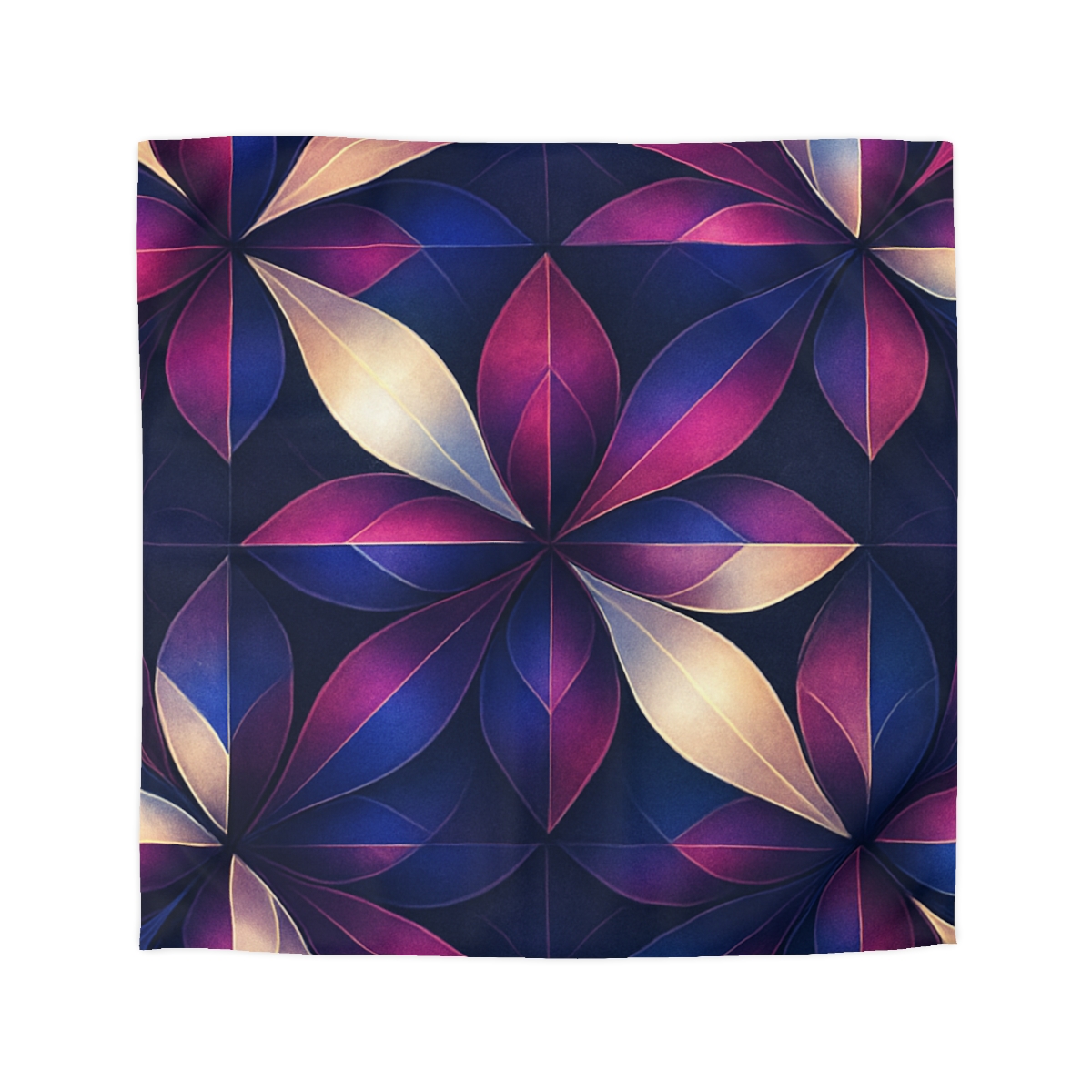 Petal Prism Tessellation unique patterned duvets