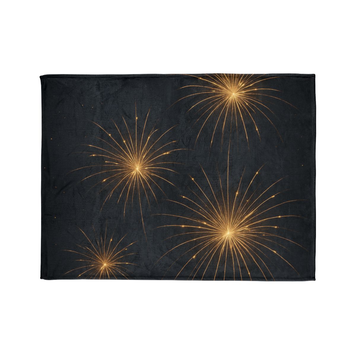 Starburst Silk Field designer printed blankets