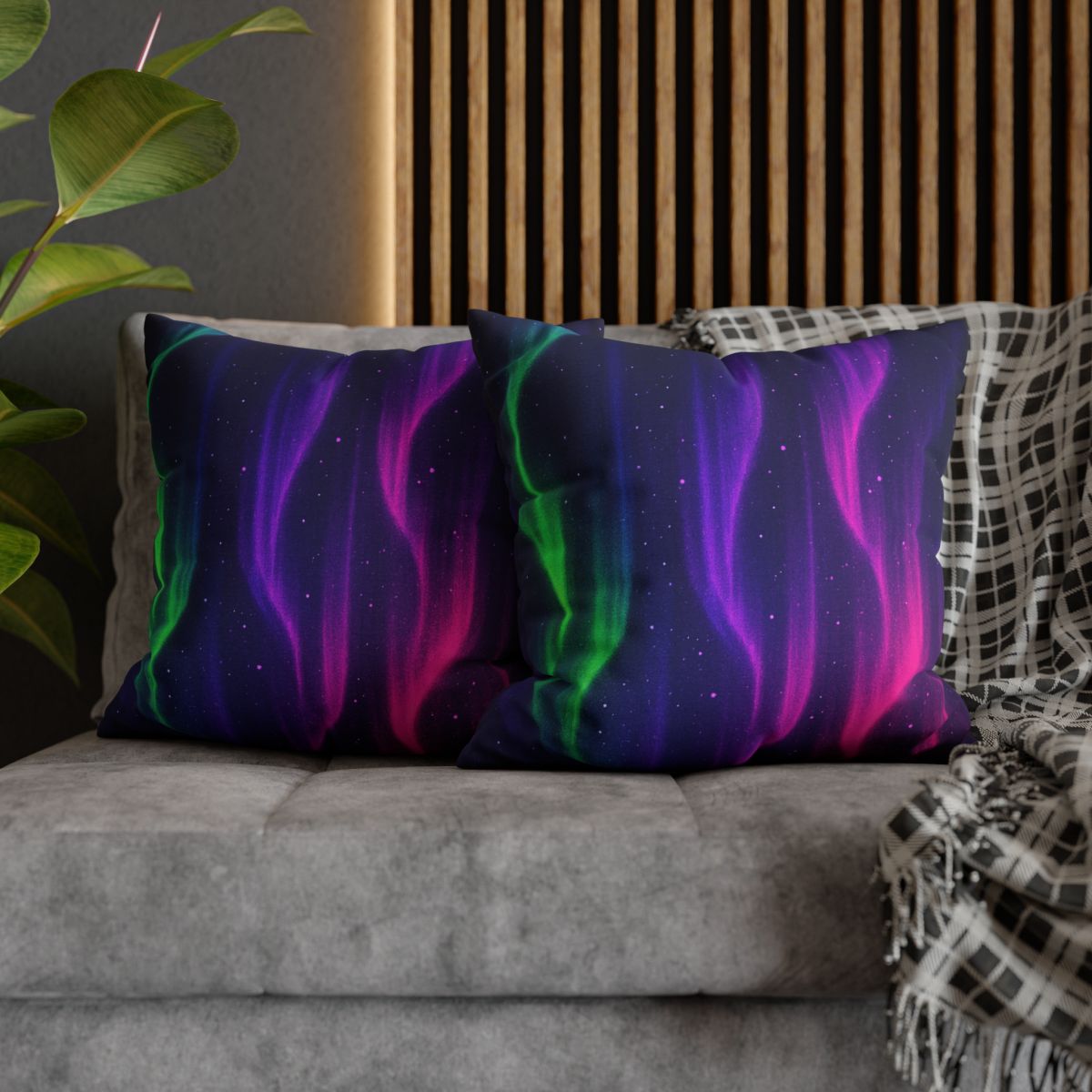 Aurora Plasma Veil Carnival comfortable bedding pillow covers
