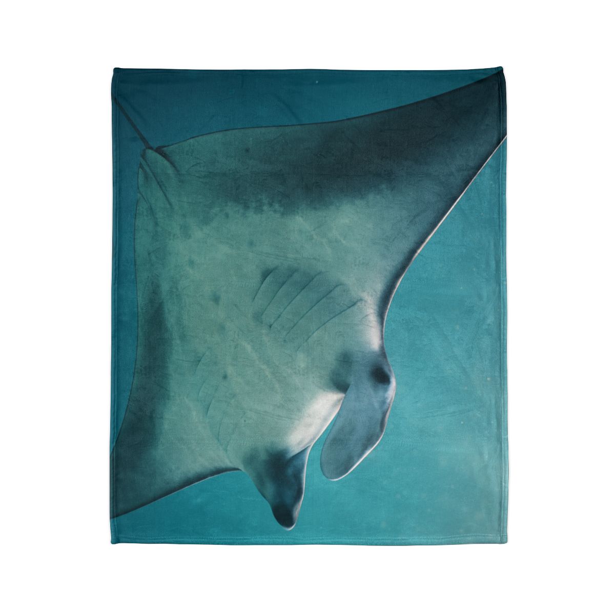 Silent Glide Manta Ray decorative home blankets