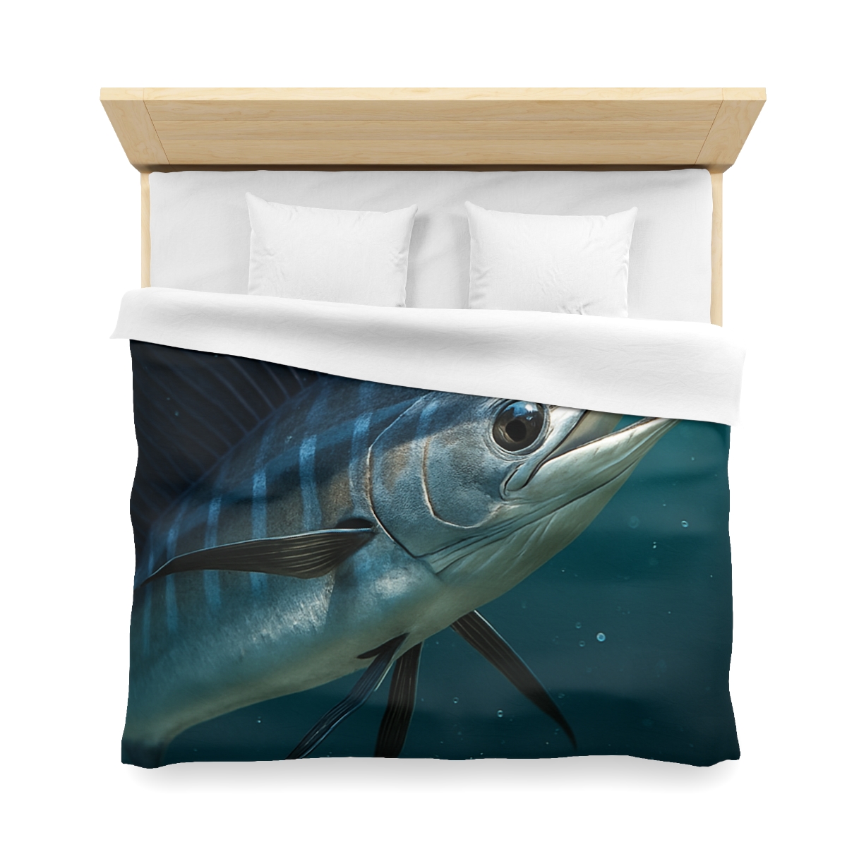 Nebula Flash Sailfish personalized bedding duvets