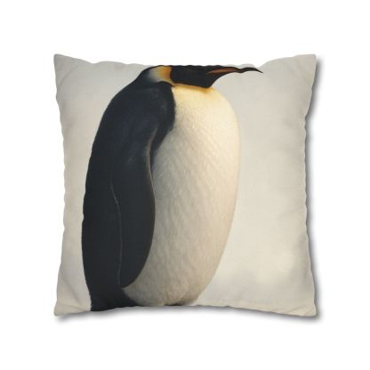 Aurora Hush Emperor Penguin soft cotton pillow cases