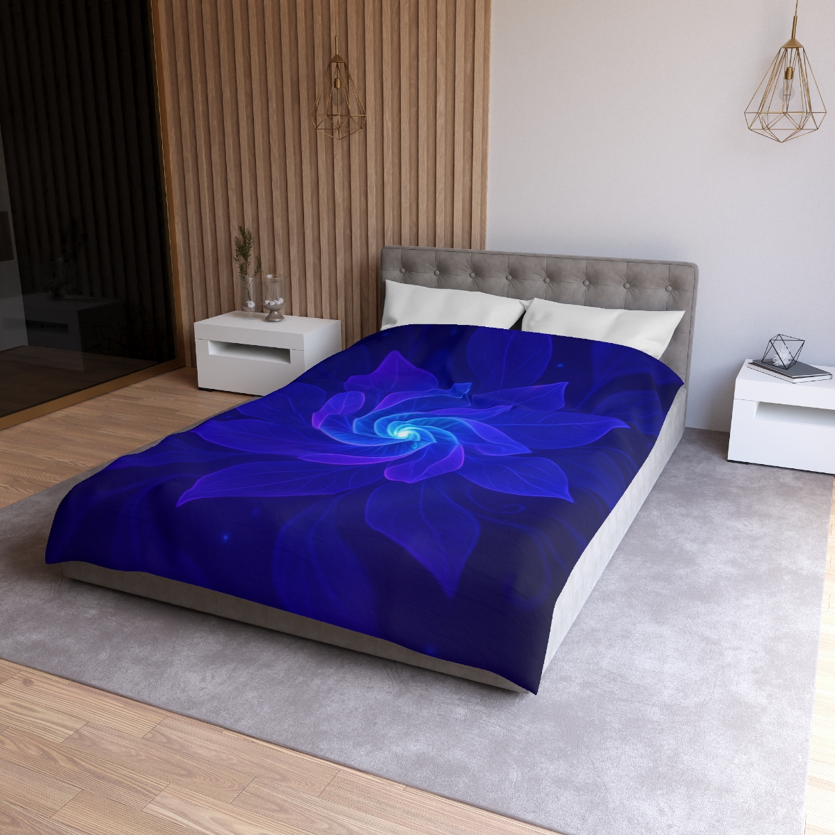 Petal Prism Helix stylish duvet covers