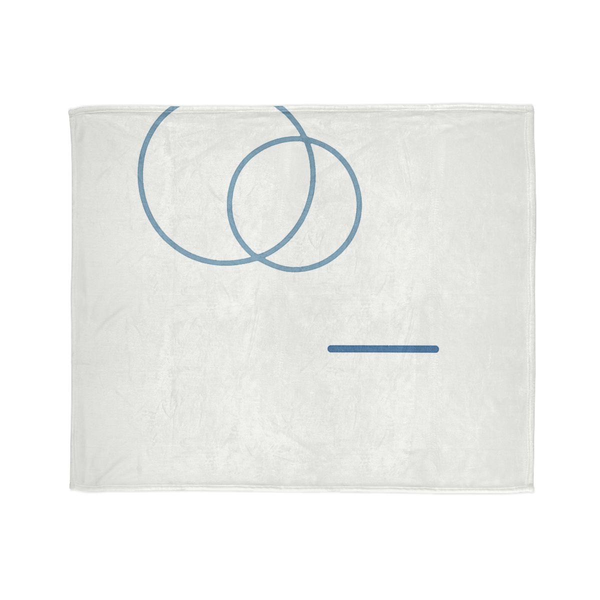 Offset Rings With Quiet Line trendy patterned blankets