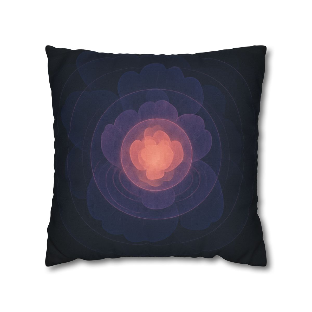 Petal Halo Interference stylish decorative pillowcases