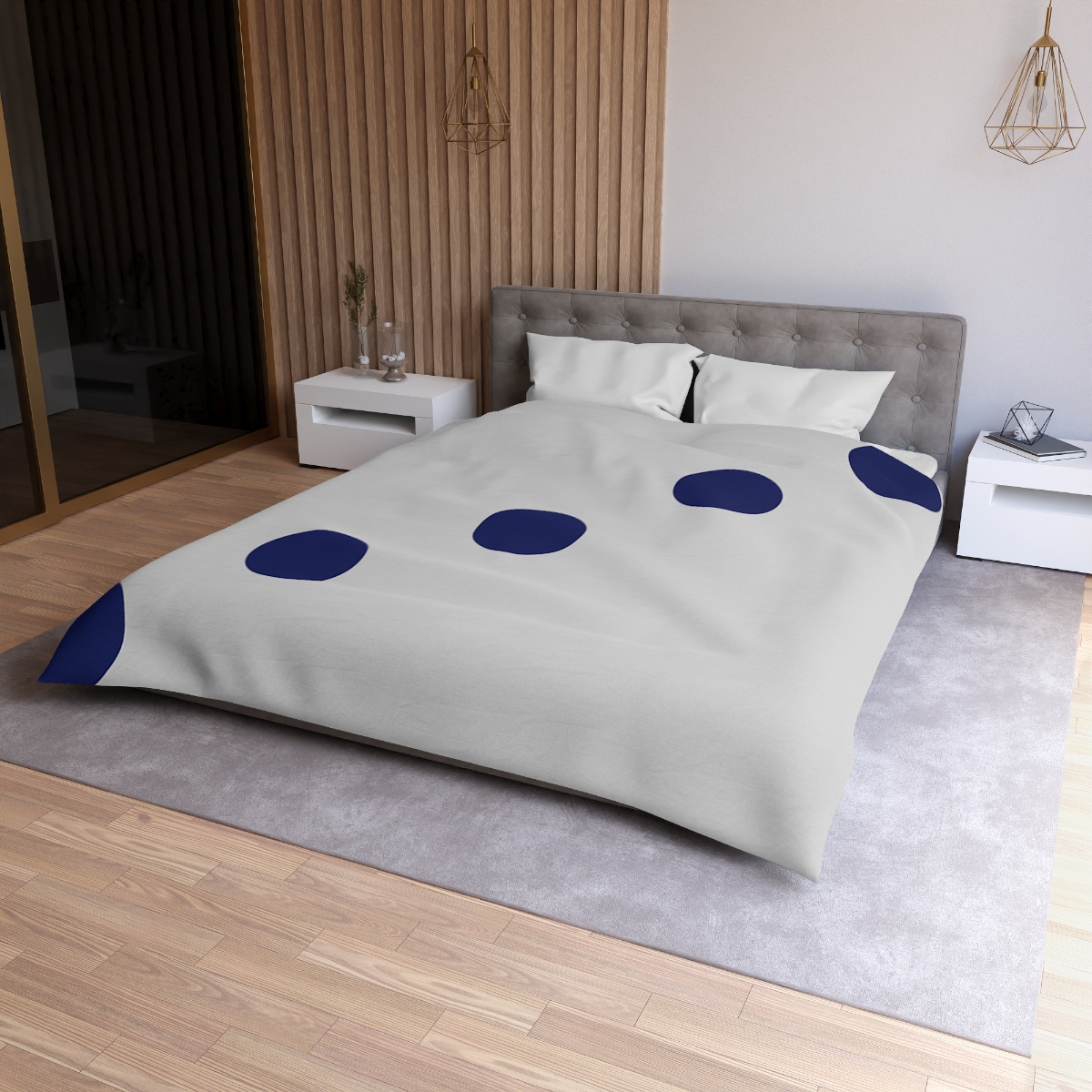 Diagonal Dot Pathway warm winter duvets