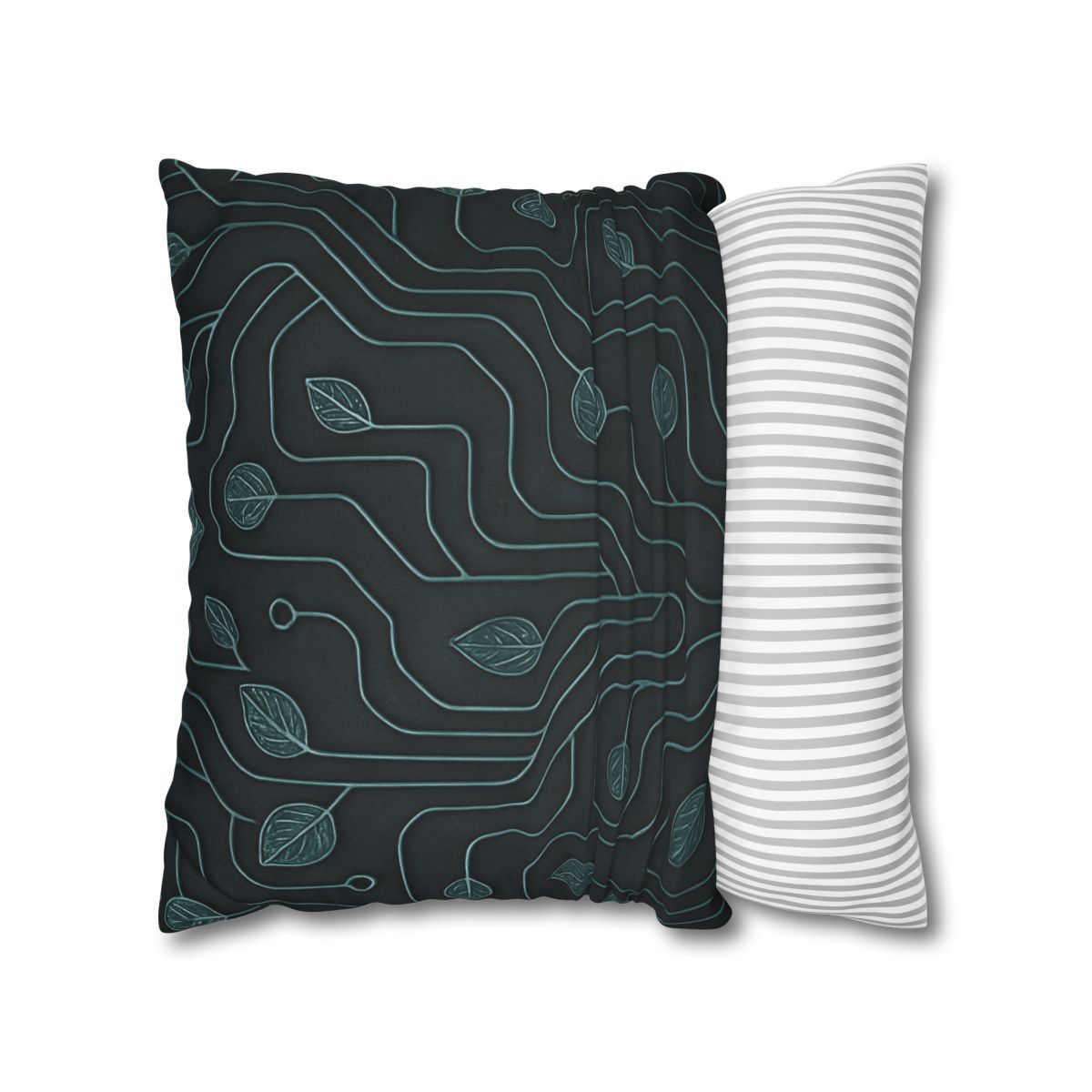 Vine Circuit Filigree stylish decorative pillowcases