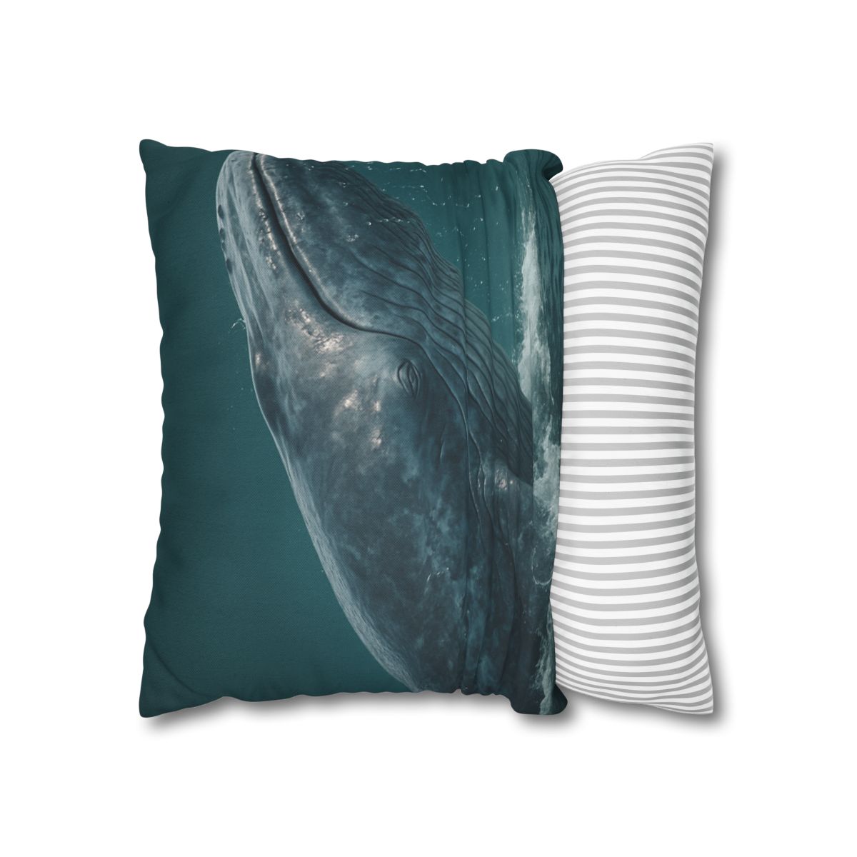 Ocean Song Blue Whale comfortable bedding pillow covers