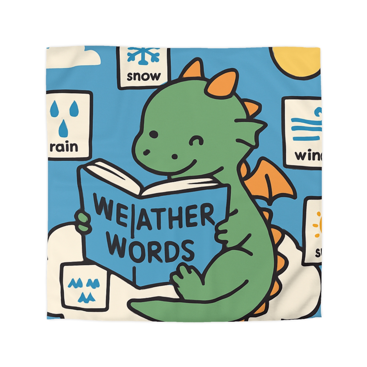 Cloud Library Dragon custom duvets