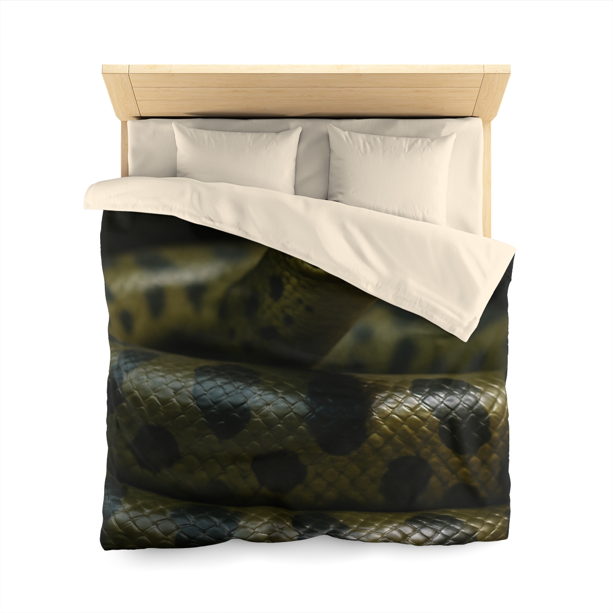 Silent Coil Green Anaconda duvets for gifts