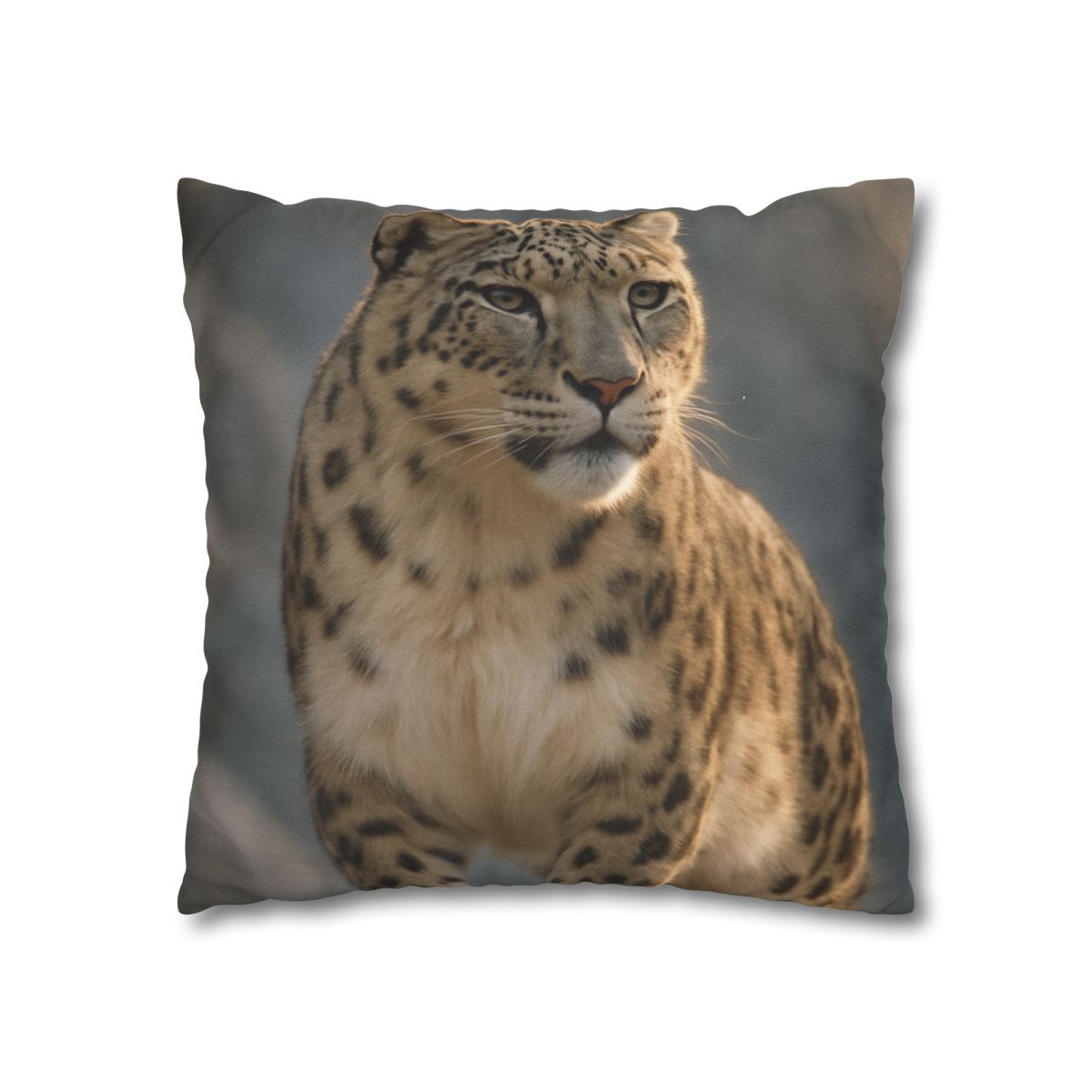 Cloud Crest Snow Leopard trendy patterned pillow cases