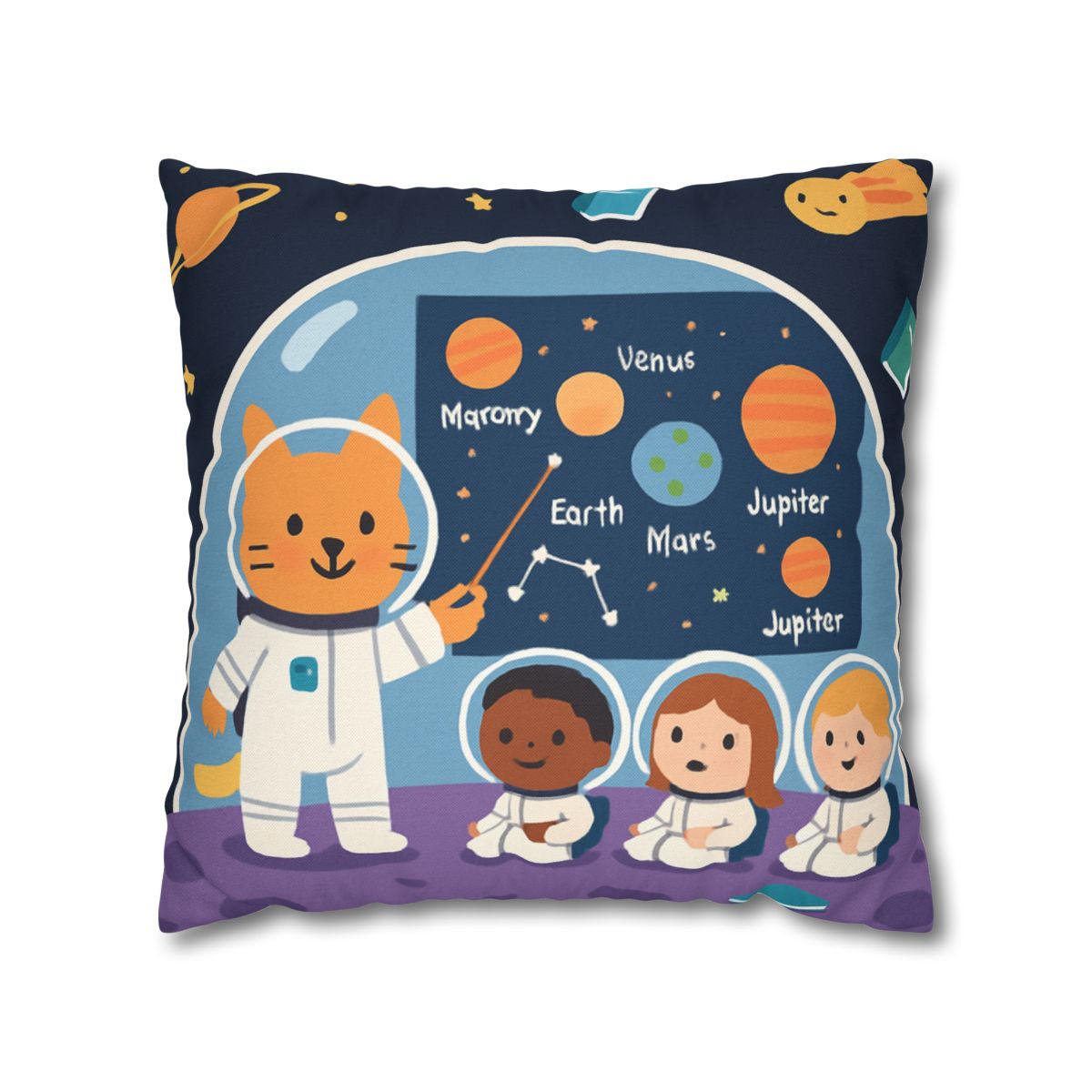 Comet Classroom In A Bubble Dome stylish decorative pillowcases