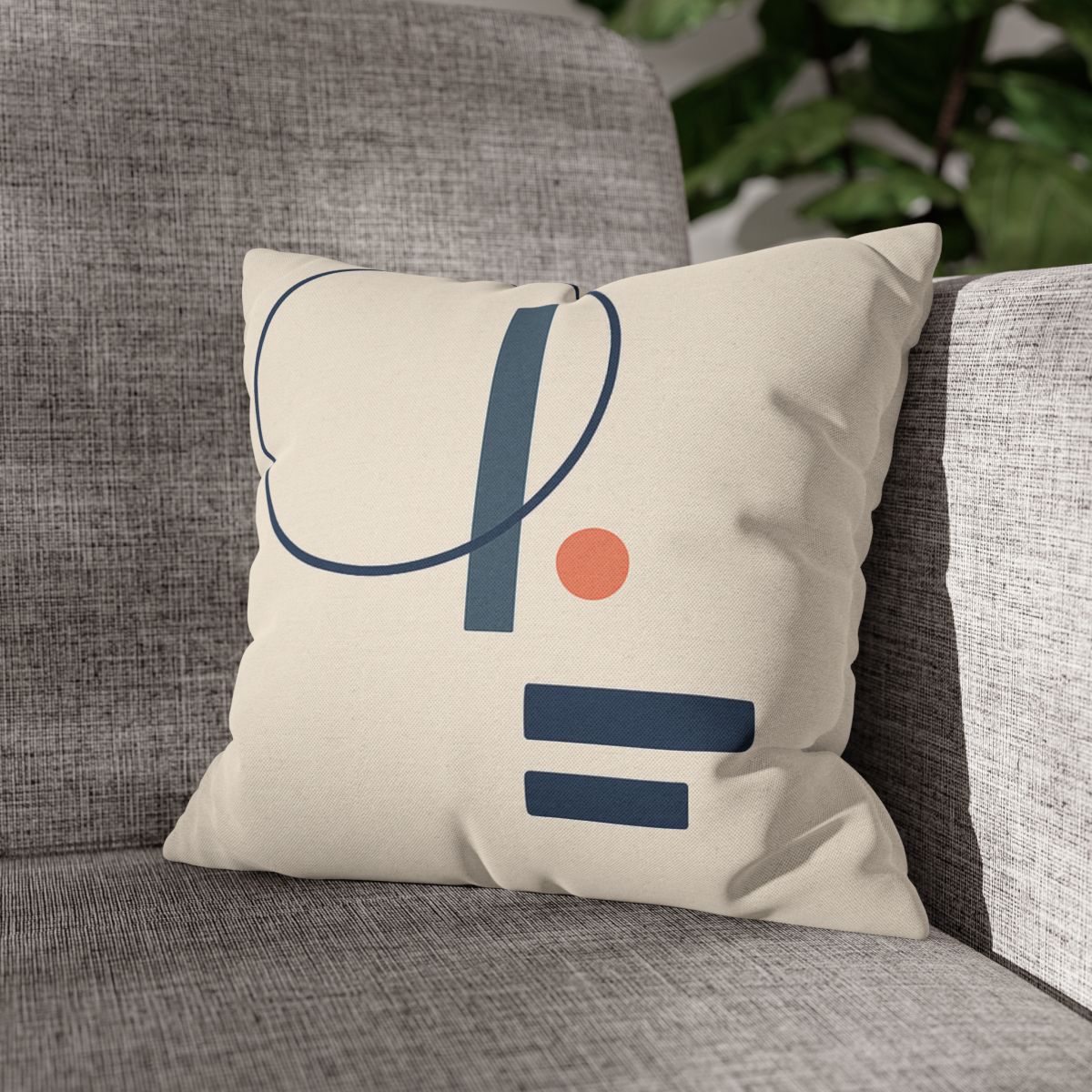 Quiet Orbit With Split Bars soft cotton pillow cases