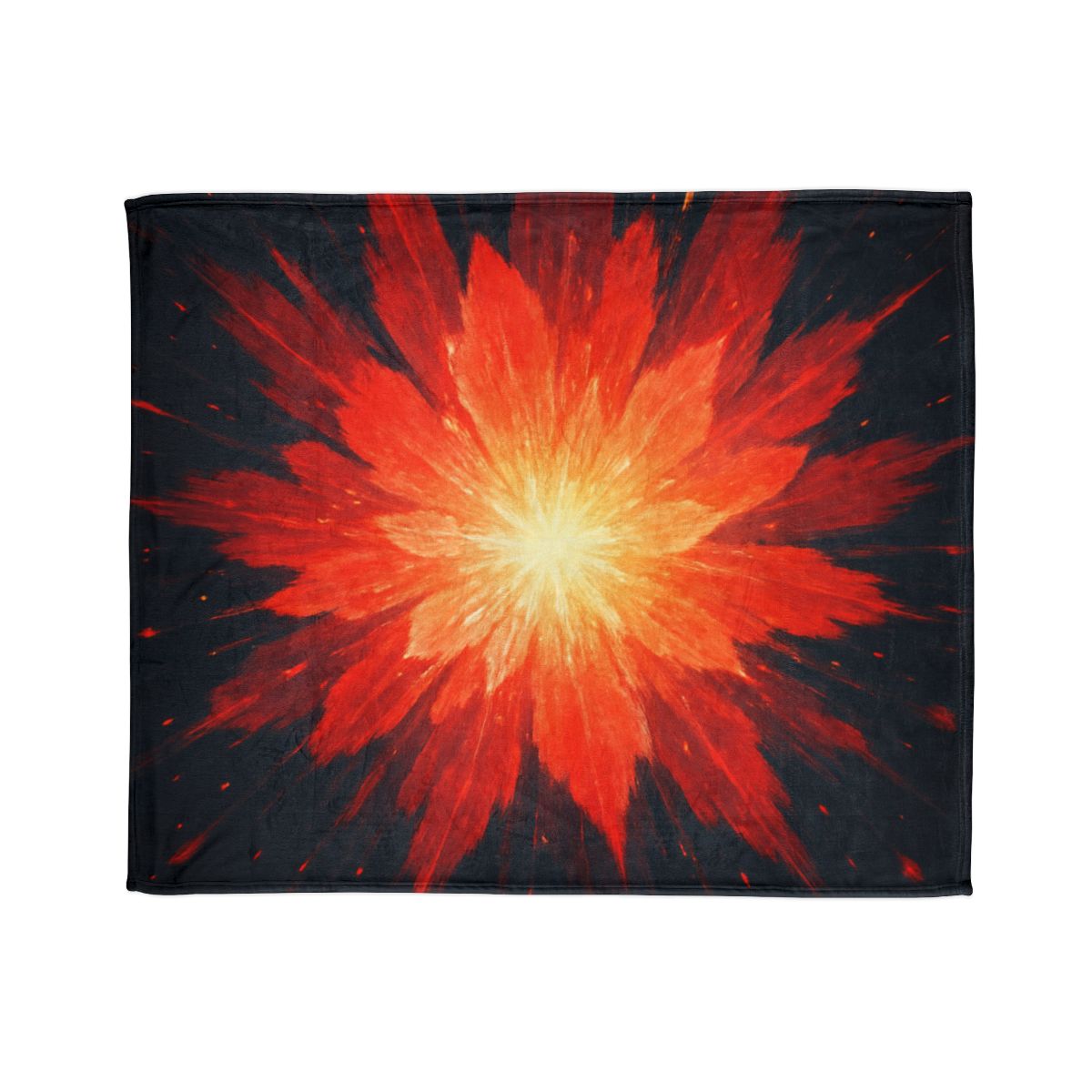 Starburst Ember Bloom trendy patterned blankets