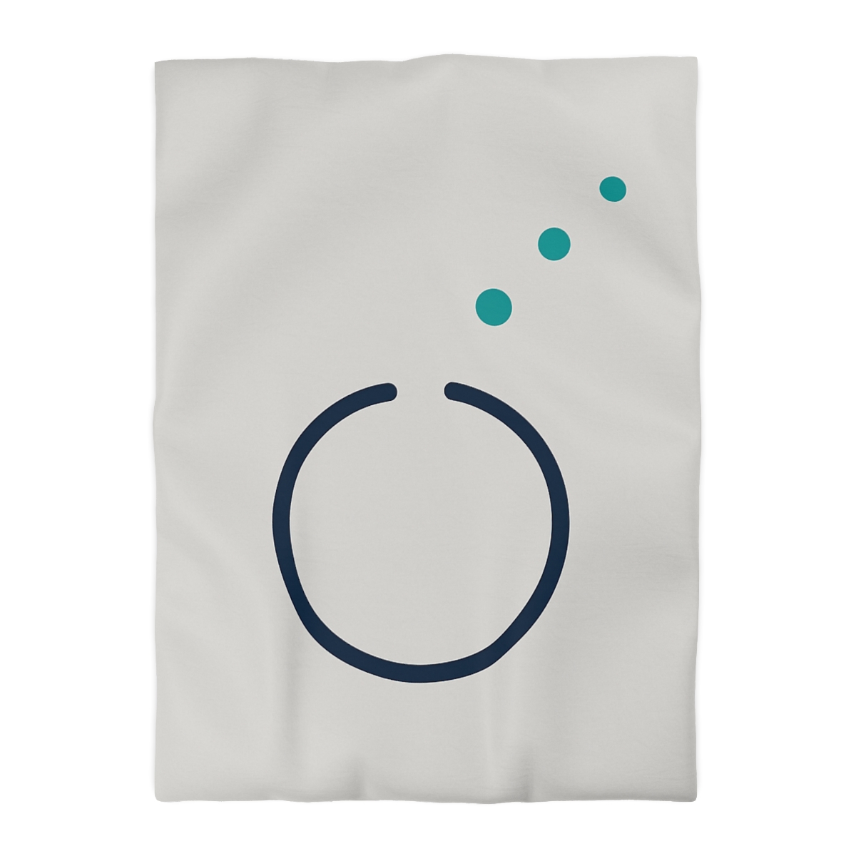 Split Ring And Ascending Dots warm winter duvets