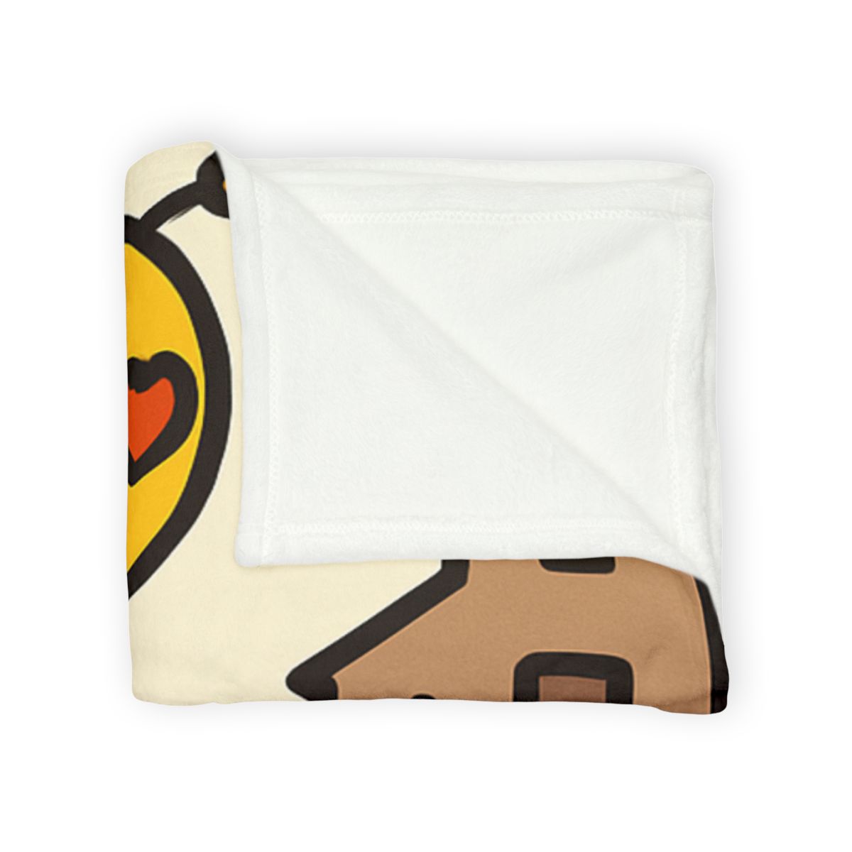 Robot Bee Pollination Map decorative home blankets