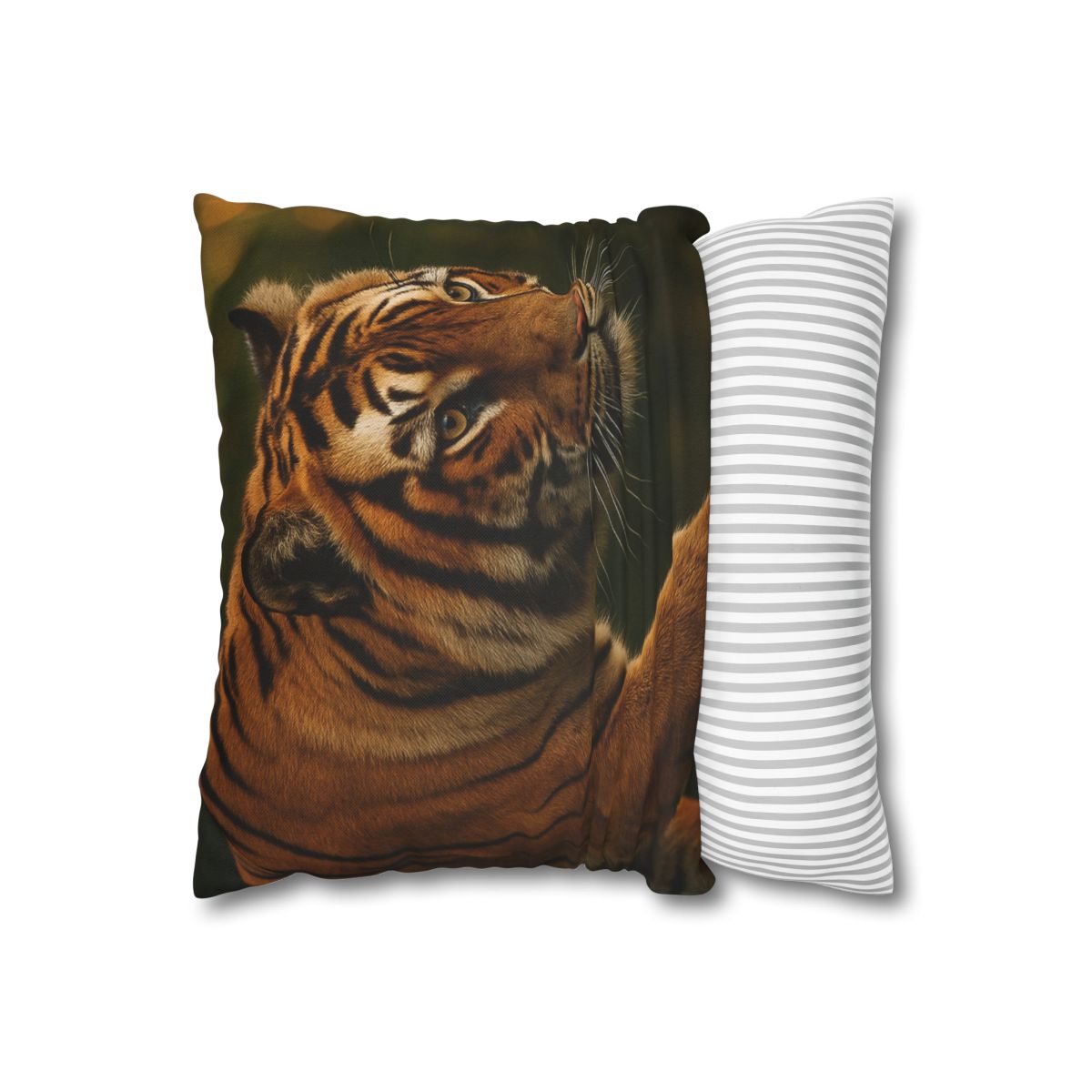 Forest Stalker Bengal Tiger custom pillow cases