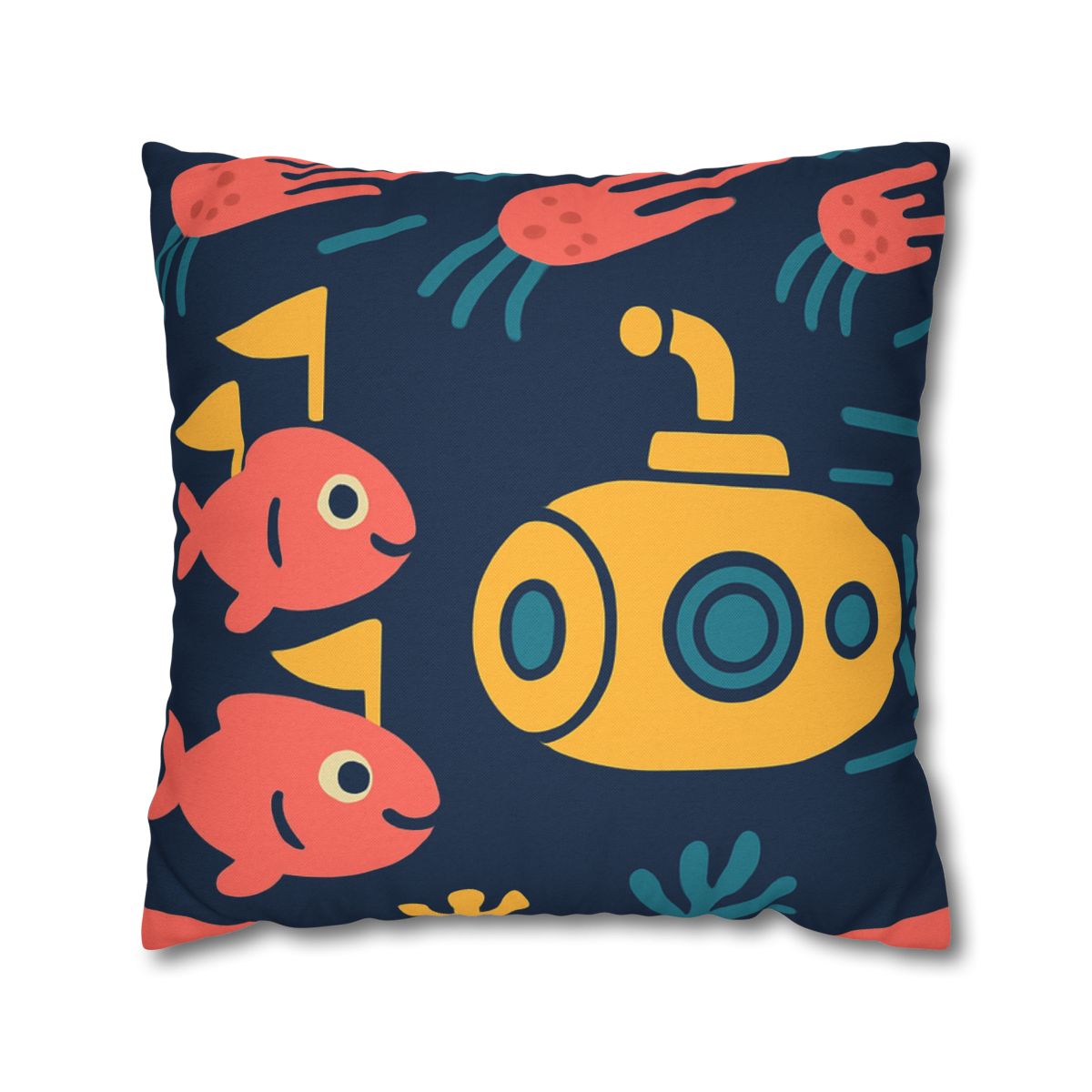 Submarine Comet Race custom pillow cases