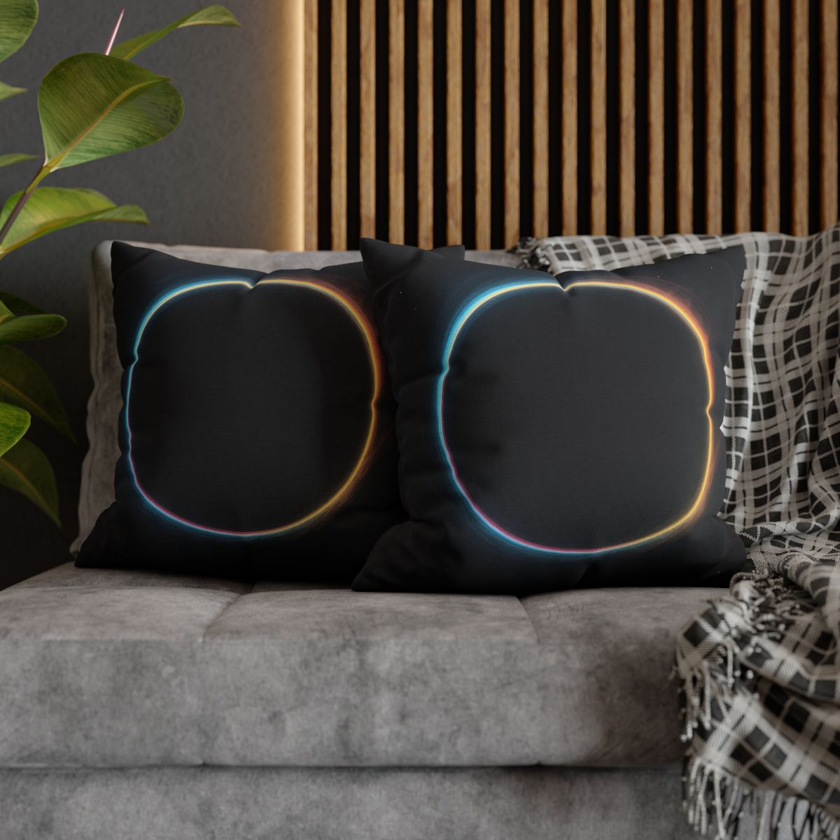 Lensing Halo Prism Drift personalized pillow covers