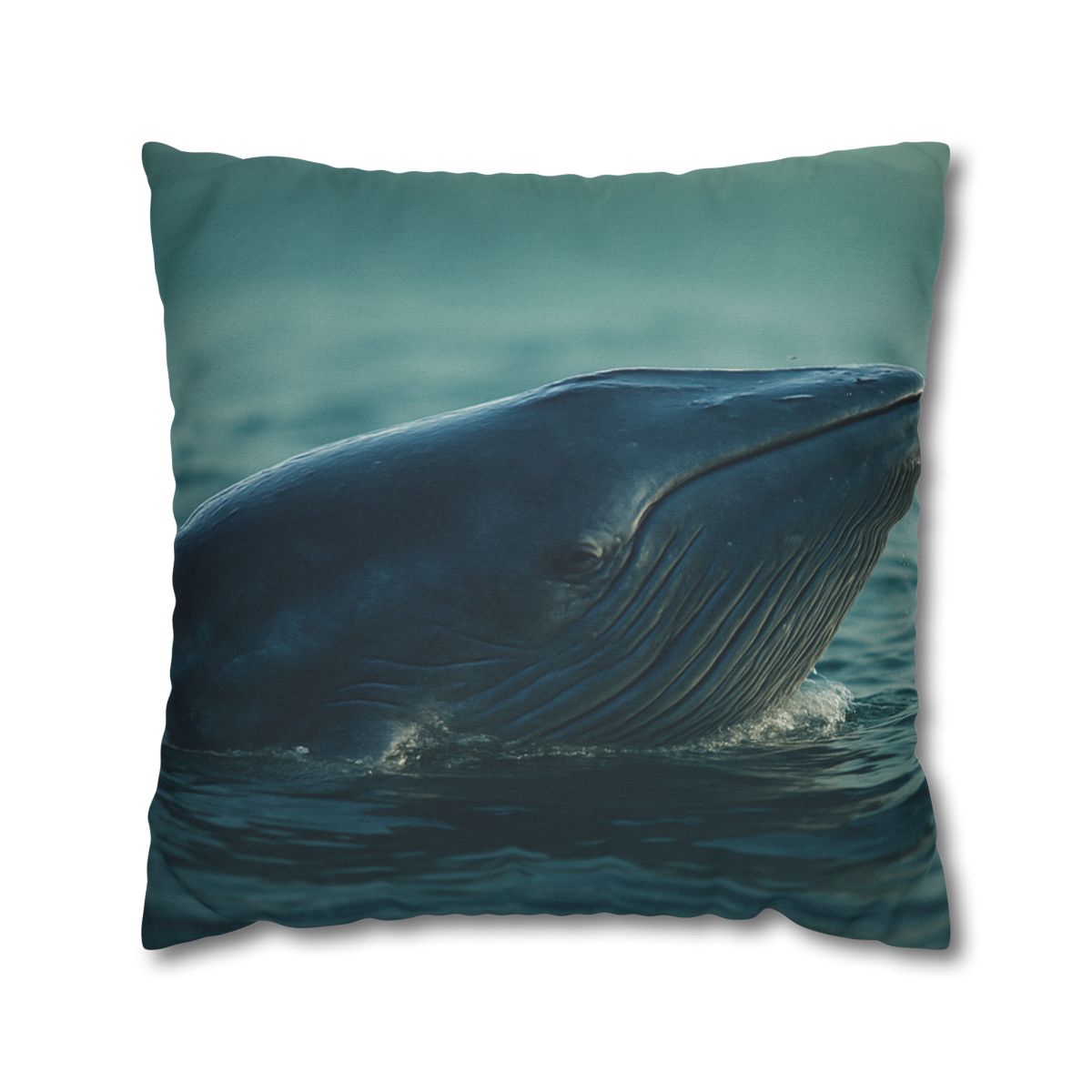 Ocean Song Blue Whale custom pillow cases