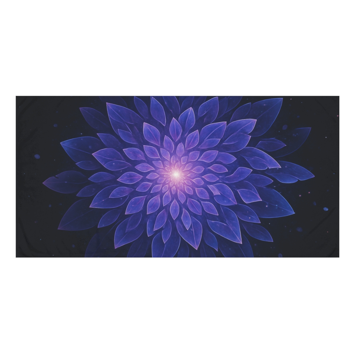 Petal Nebula Bloom custom towels