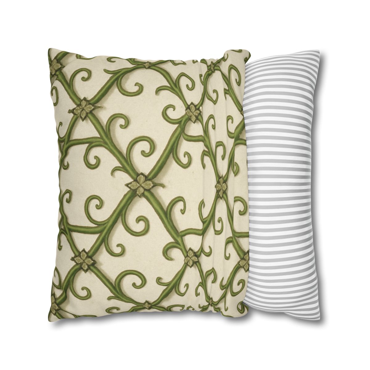 Vine Lattice Panorama personalized pillow covers