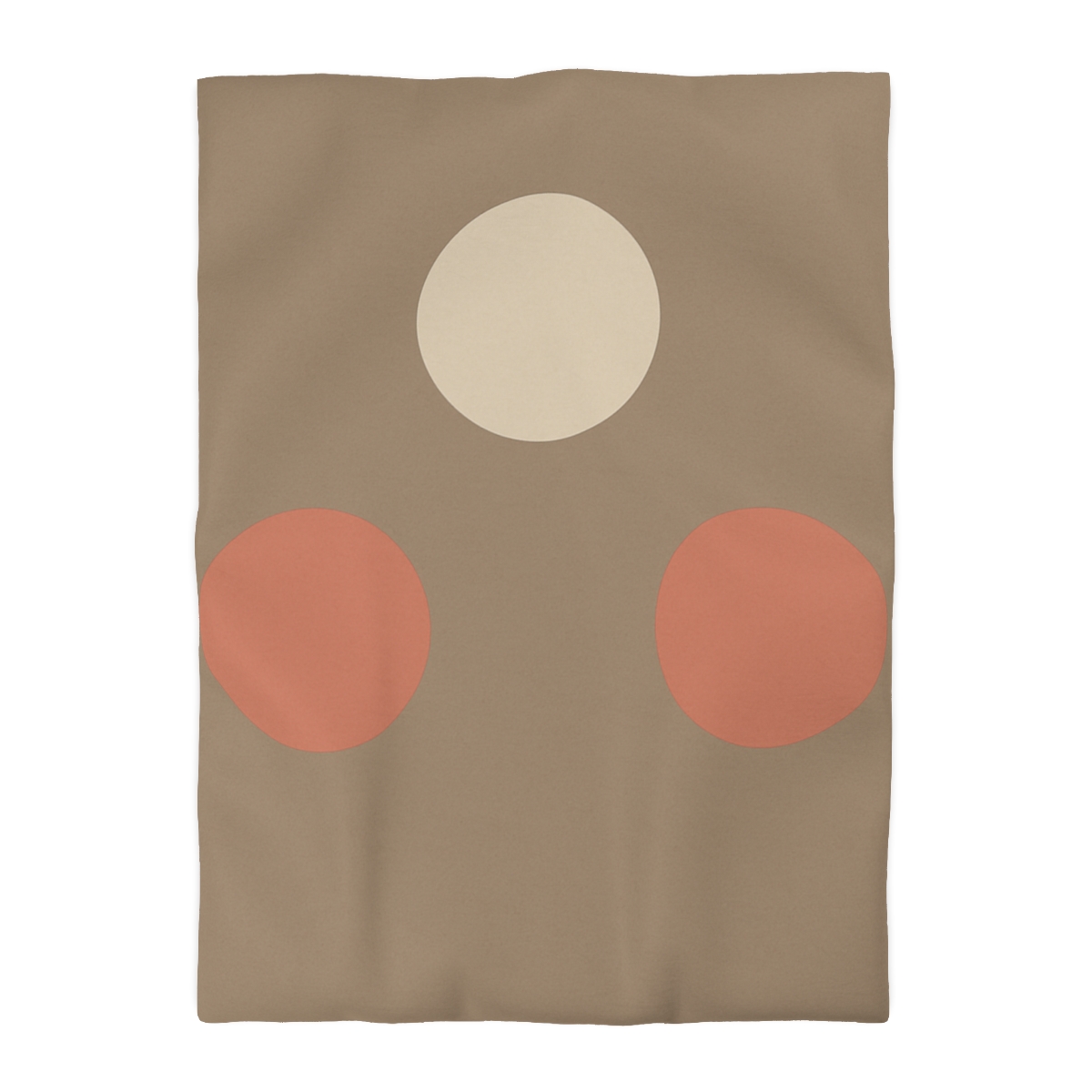 Triad Of Quiet Circles unique patterned duvets