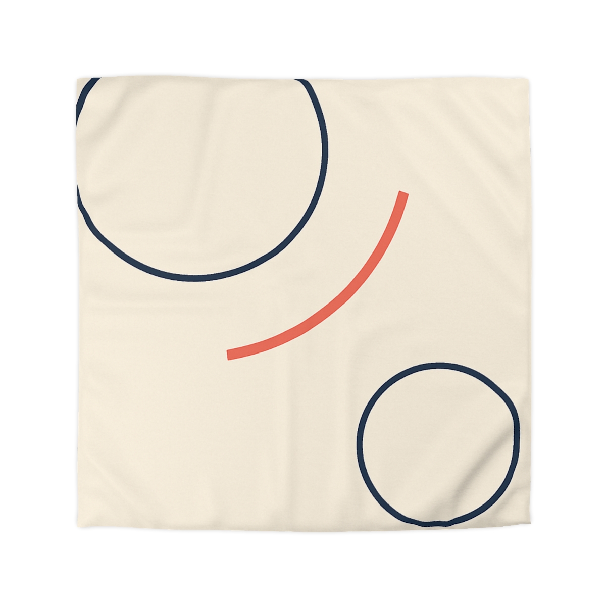 Orbit Gap Circle Pair unique patterned duvets