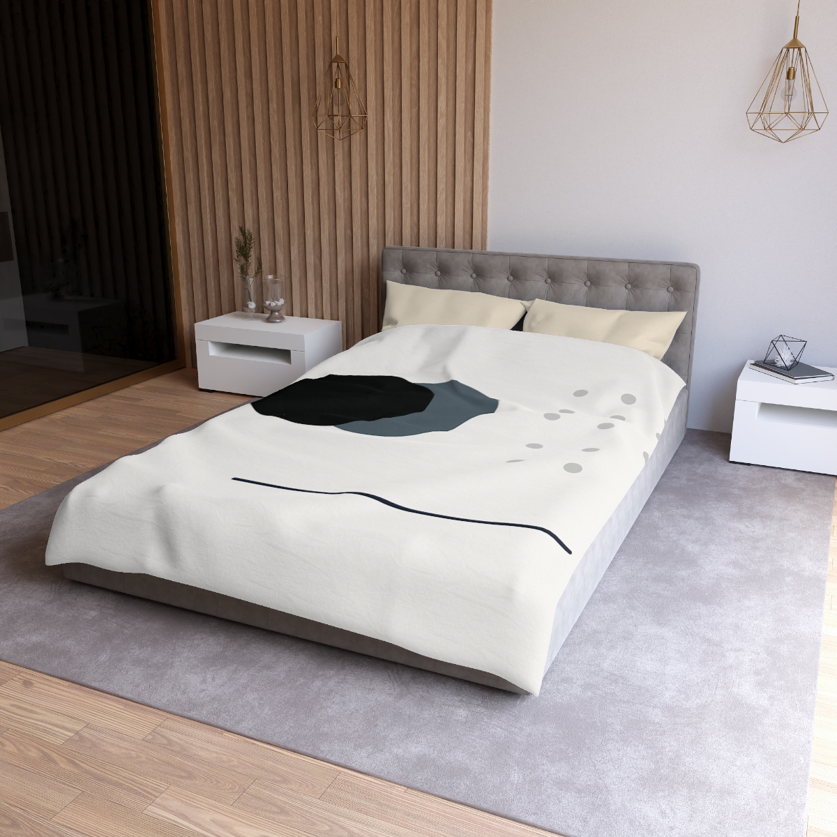 Binary Eclipse Dot Grid duvets for gifts