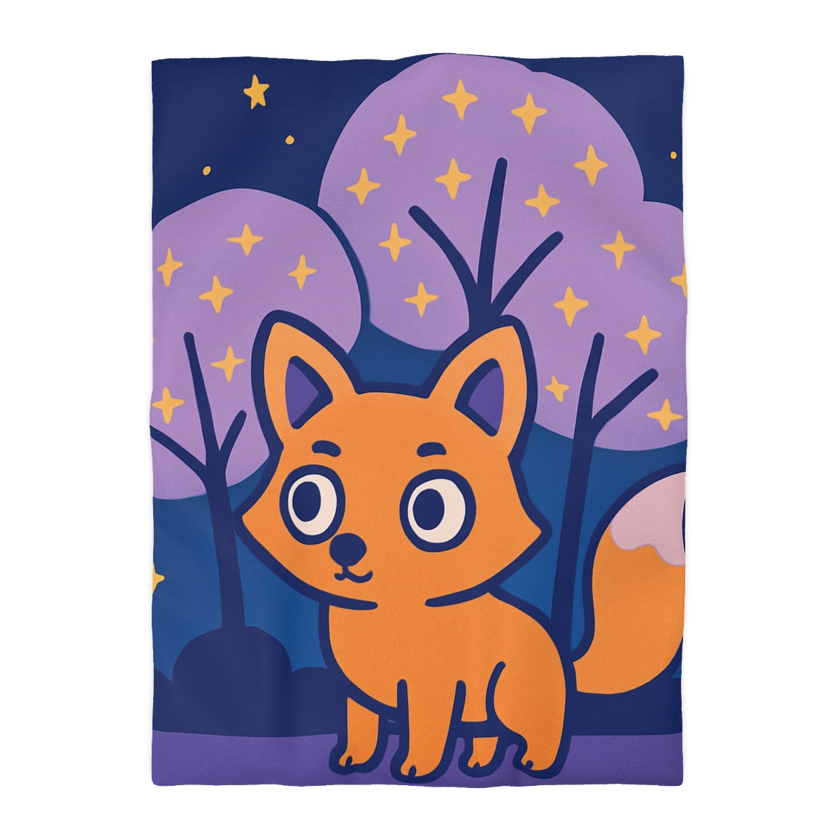 Galactic Forest Fox duvets for gifts