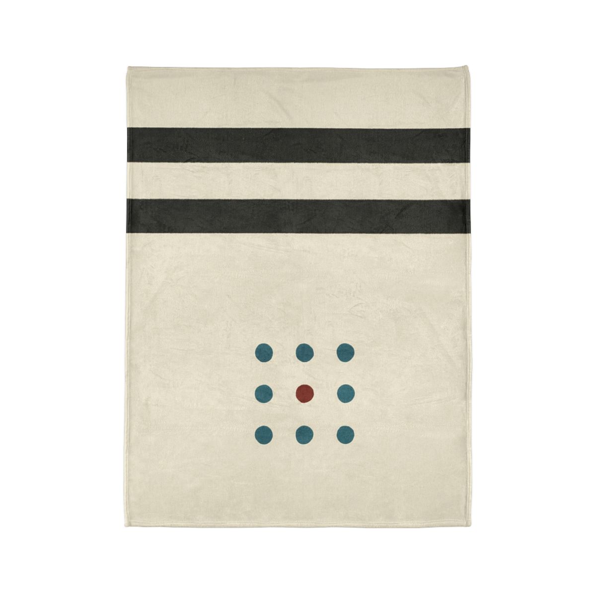 Staggered Duo And Tiny Grid personalized cozy blankets
