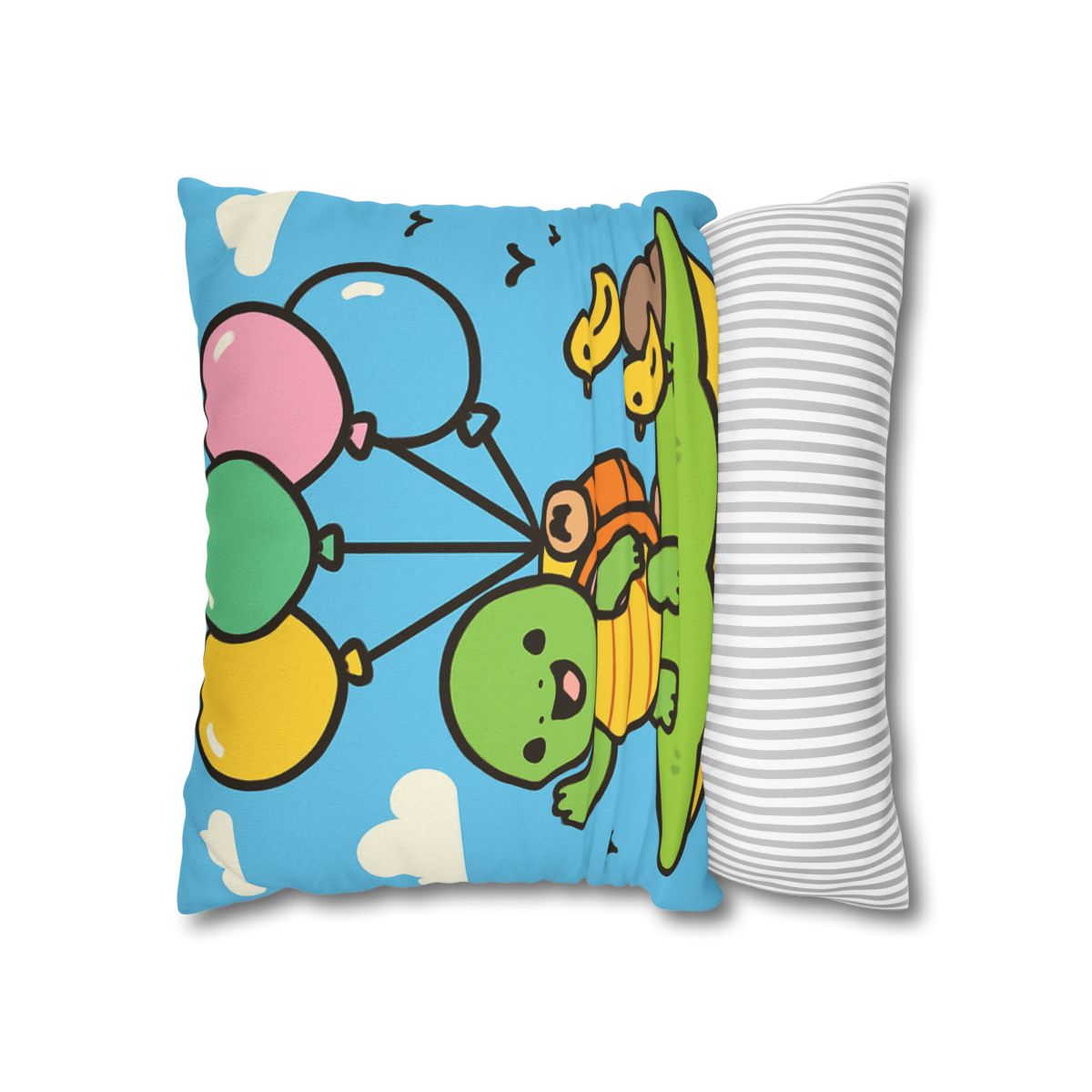 Balloon Island Adventure stylish decorative pillowcases