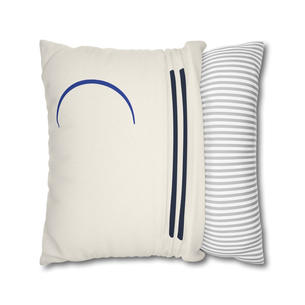 Stepped Bars Under A Crescent personalized pillow covers